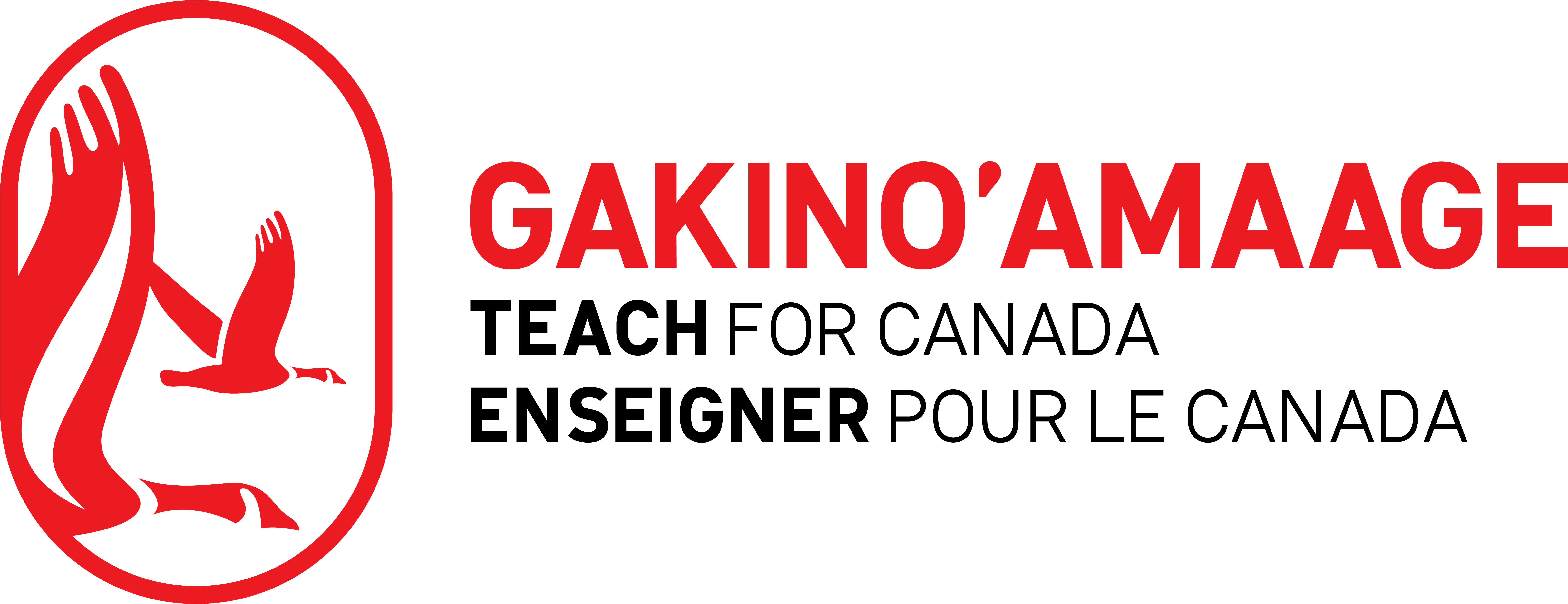 Gakino’amaage: Teach For Canada logo