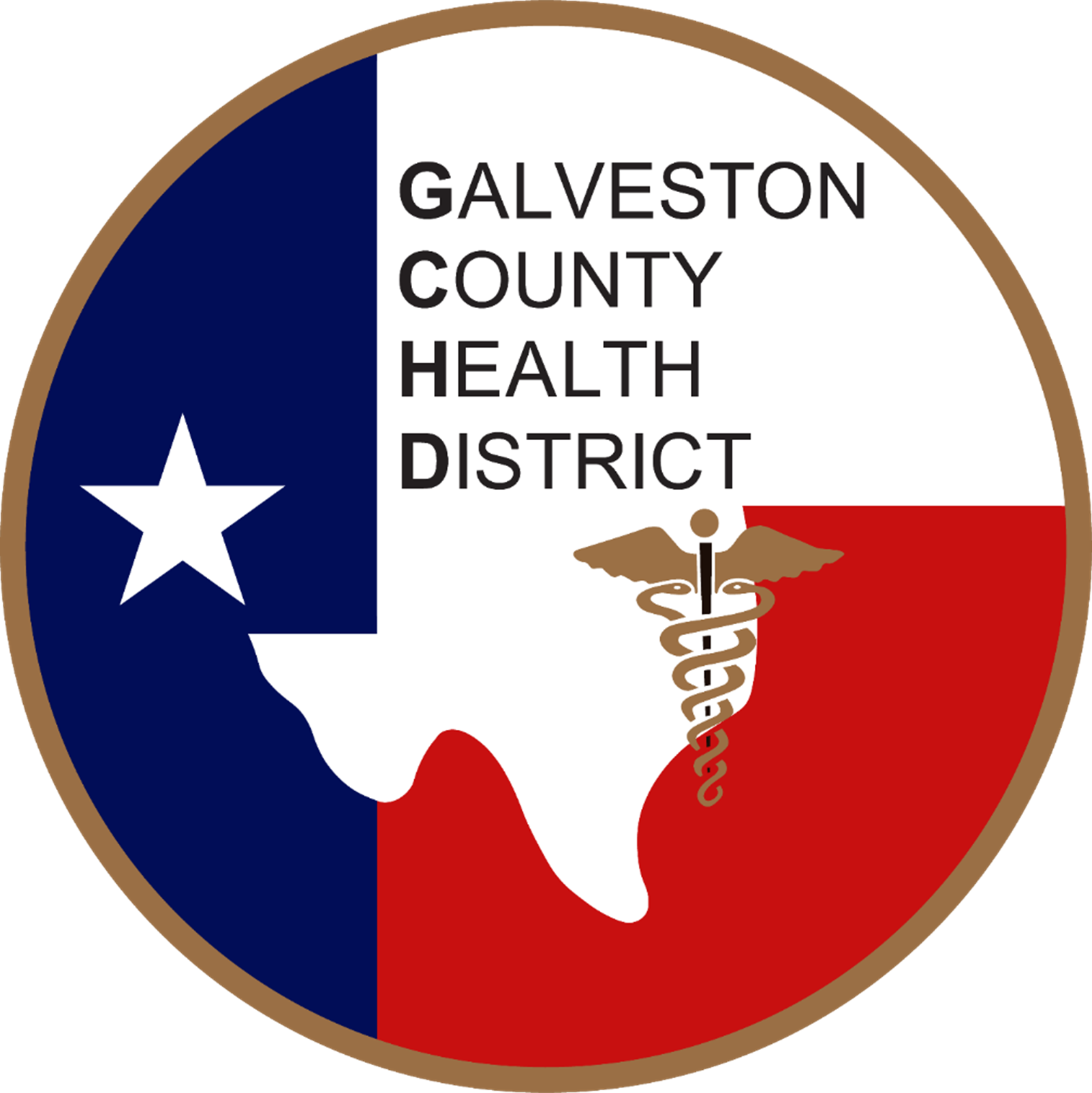 Galveston County Health District logo