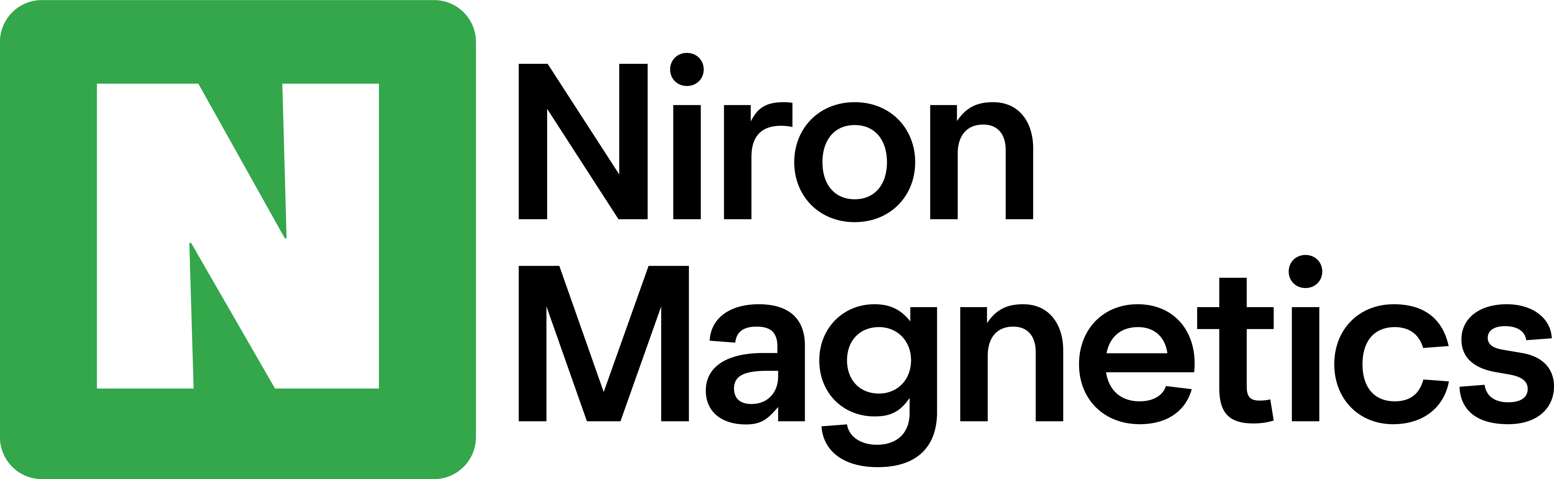 Niron Magnetics logo