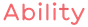 Ability logo